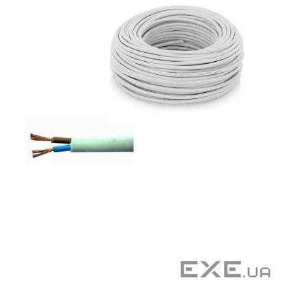 Кабель Одескабель ПВСм 2 * 2,5 ціна за метр (бух.200м) білий (5324 200м)