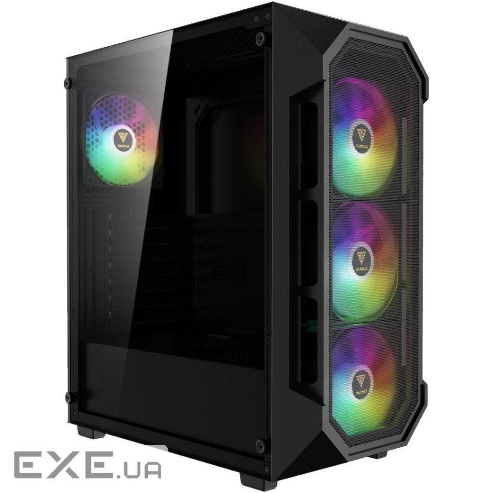 Корпус GAMDIAS Aura GC1 Elite ARGB Black (4711514500592)
