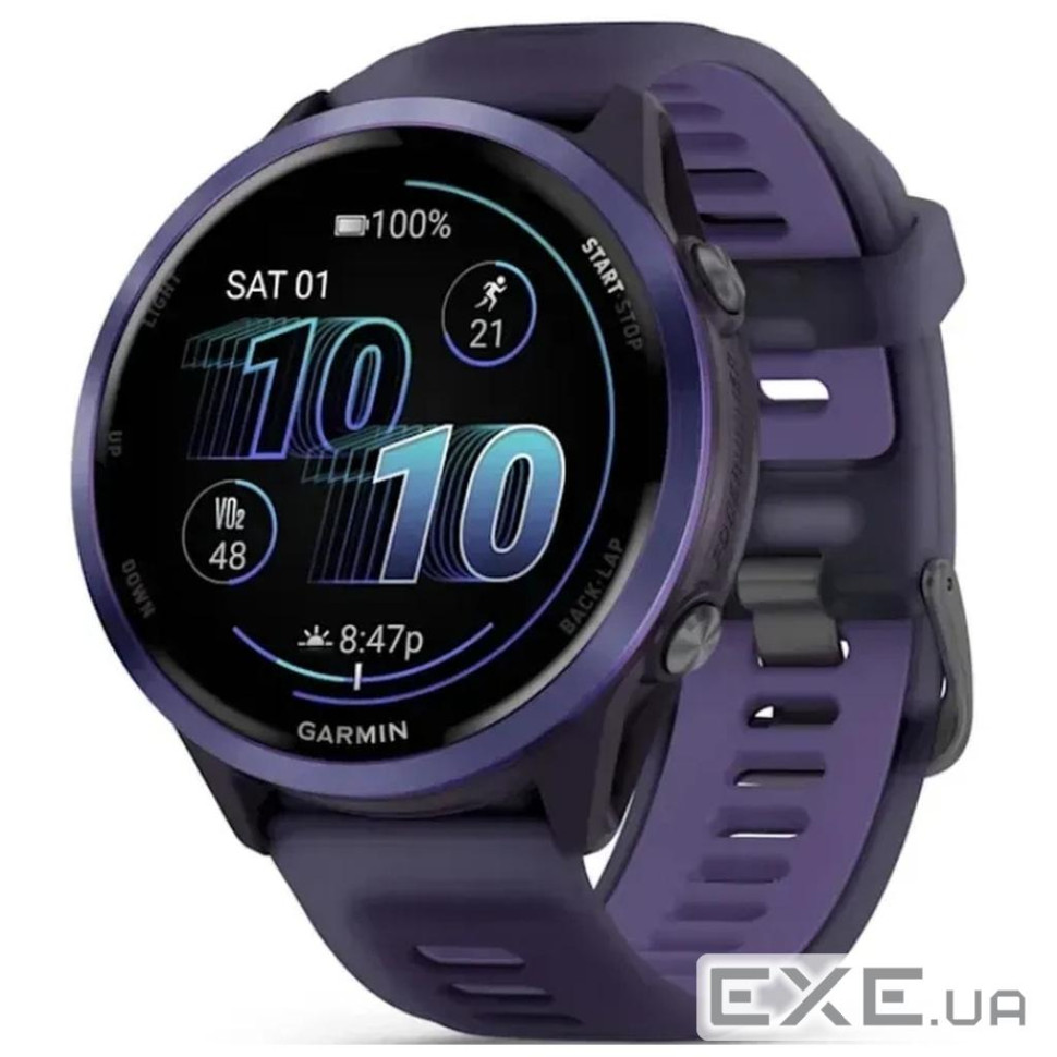 Смарт-годинник Garmin Forerunner 570 - 47MM, Imperial Purple/Indigo, GPS (010-02971-02)