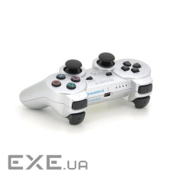 Геймпад бездротовийї для PS3 SONY Wireless DUALSHOCK 3 (Silver), 3.7V, 500mAh (PS3 SONY Wireless-Sr) PS3 SONY Wireless D