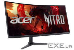 Монiтор TFT ACER 34" XZ340CURW0bmiiphx (UM.CX0EE.018) 21:9 VA Curved WQHD 240Hz HDMI DP HAS MM Black