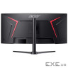 Монiтор TFT ACER 34" XZ340CURW0bmiiphx (UM.CX0EE.018) 21:9 VA Curved WQHD 240Hz HDMI DP HAS MM Black