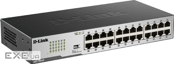 D-Link Switch DGS-1024D 24xGBit 19" (DGS-1024D/E)