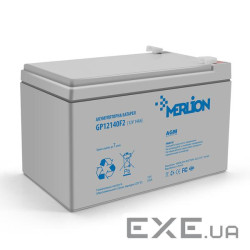 Корпус для акумуляторної батареї MERLION GP12140F2 (150x98x100мм), Q6 ), Q6