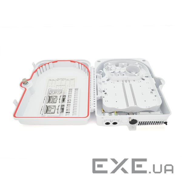 Муфта оптична Merlion ML-OP-F212-PLC, for 2pcs 1*8plc, SC adaptor, матеріал ABS ABS