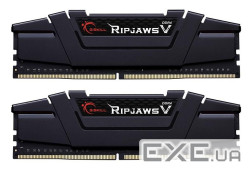 Модуль пам'яті G. SKILL Ripjaws V Classic Black DDR4 4000MHz 16GB Kit 2x8GB XMP (F4-4000C18D-16GVK)