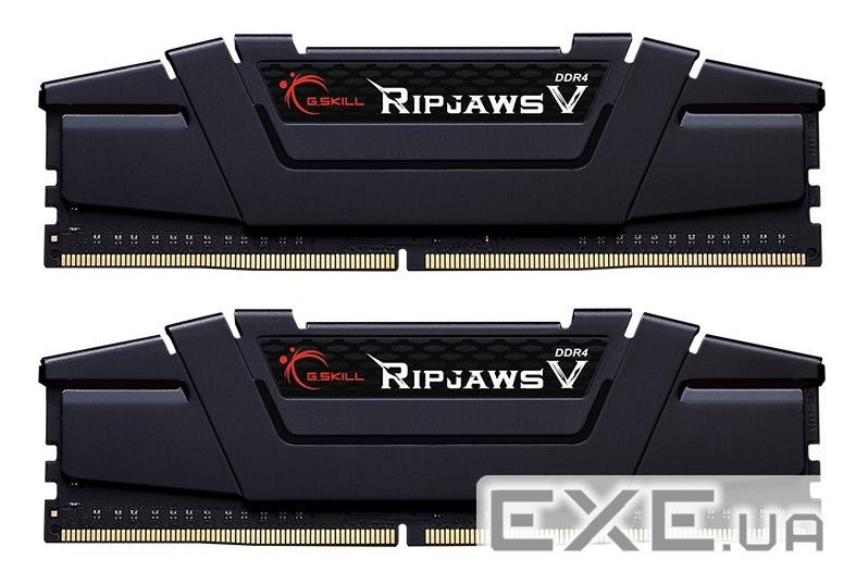 Модуль пам'яті G. SKILL Ripjaws V Classic Black DDR4 4000MHz 16GB Kit 2x8GB XMP (F4-4000C18D-16GVK)