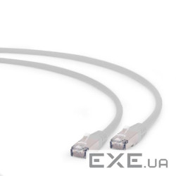 Патч-корд 1м Cablexpert SFTP, Серый, 1 м, 6 cat. (PP6A-LSZHCU-1M)