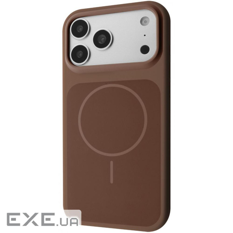 Чехол WAVE Color Circle с магнитным кольцом iPhone 17 Pro Max/18 Pro Max brown (71119 brown)