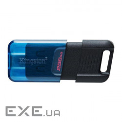 Flash drive USB3.2 256GB Type-C Kingston DataTraveler 80 M Blue/Black (DT80M/256GB)