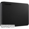 Портативний жорсткий диск TOSHIBA Canvio Basics 2TB USB3.0 (HDTB420EK3AA)
