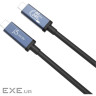 Кабель j5create JUC29L08, преміум якість, USB4, C-тато/C-тато, 0,8 м. (JUC29L08-N)