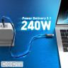 Кабель j5create JUC29L08, преміум якість, USB4, C-тато/C-тато, 0,8 м. (JUC29L08-N)