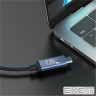 Кабель j5create JUC29L08, преміум якість, USB4, C-тато/C-тато, 0,8 м. (JUC29L08-N)