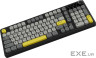 Бездротова клавіатура Ajazz AF98 PLUS Black Gray Yellow (AF98-PLUS-BGY)