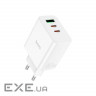 Зарядний пристрій HOCO C126A Pure White (6931474798725)