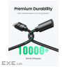 Кабель мультимедійний HDMI M to HDMI F 1.0m 8K HD151 black Ugreen (40447)