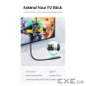 Кабель мультимедійний HDMI M to HDMI F 1.0m 8K HD151 black Ugreen (40447)