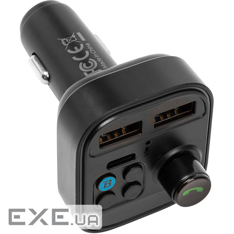 FM модулятор HiSmart T18 Black (BS330331)