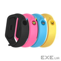 Ремінець до фітнес браслета Armorstandart комплект 4шт Xiaomi Mi Band 7/6/5 Superhero Edi (ARM77061)