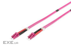 Оптичний патч-корд DIGITUS LC/ UPC-LC/ UPC,50/ 125 OM4,duplex,10m (DK-2533-10-4)