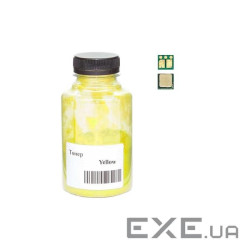 Тонер Canon 067 35г +chip YELLOW MF651Cw/MF655Cdw/MF657Cdw 1.25K AHK (50000373)
