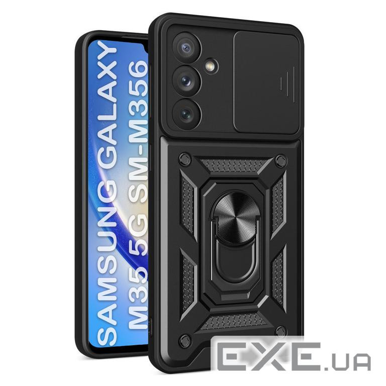 Чохол для мобільного телефону BeCover Military Samsung Galaxy M35 5G SM-M356 Black (711541)