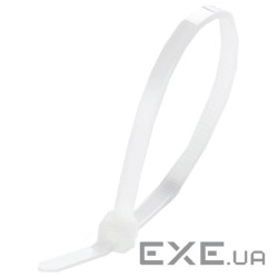 Стяжка кабельна біла (пач. 100шт.) APRO 9х 650 (APRO 9х650)