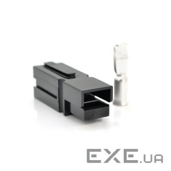 Силовий роз&apos,єм живлення "Anderson" 75А 600V + 1 роз&apos, (SH75 чорний) )