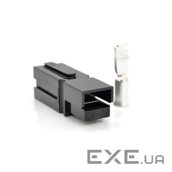 Силовий роз&apos,єм живлення "Anderson" 75А 600V + 1 роз&apos, (SH75 чорний) )