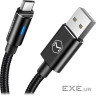 Кабель MCDODO King Series Auto Disconnect Micro-USB 1м Black (CA-6160)