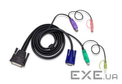 ATEN KVM Cable 2L-1710P 10m Кабель KVM 10m DB-25 m