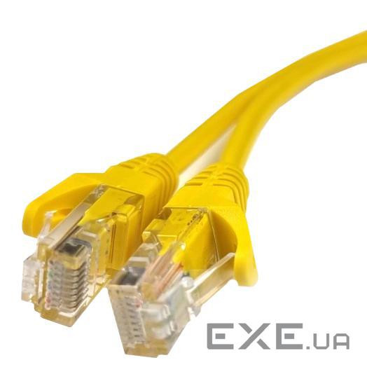 Патч-корд жовтий ESERver UTP CAT5e (UTP CAT5e 0.5м) yellow) (UTP CAT5e 0.5м yellow)