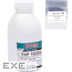 Тонер HP CLJ CP1025 40г Black +chip WWM (TC1025B)