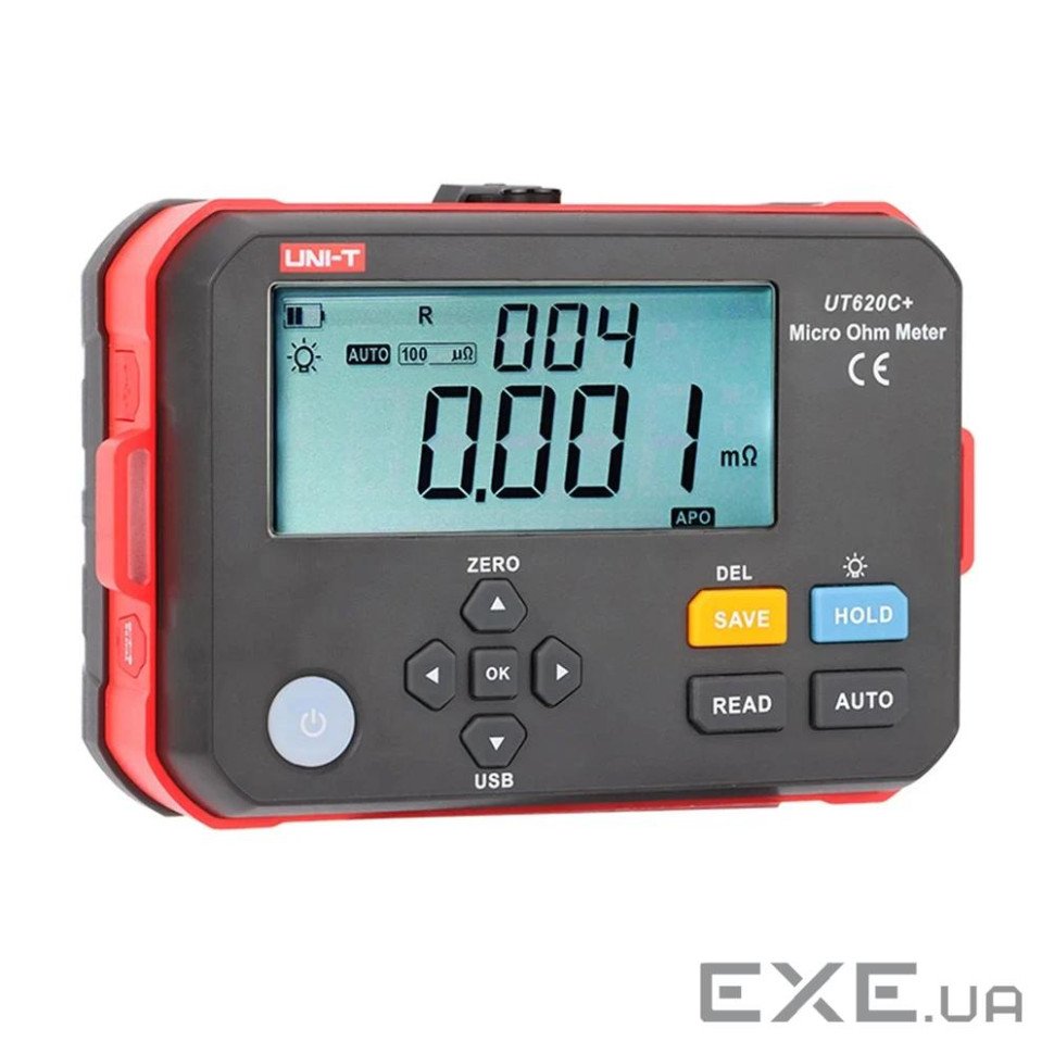 Цифровий мікроомметр UNI-T UT620C+