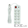 Сетевой фильтр питания PowerPlant 5м, 10 розеток, USB, євро, 100% мідь (YS-N6065/5) (EX610556) (YS-N6065/5) (EX610556)