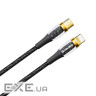 Дата кабель USB-C to Lightning 1.2m 3A 27W black ColorWay (CW-CBPDCL057-BK)
