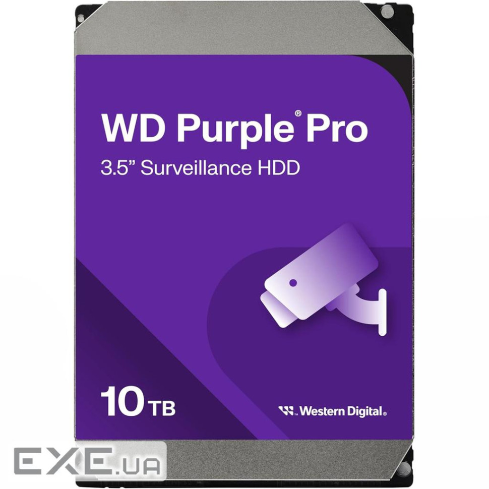 Жорсткий диск 3.5" 10TB WD (WD102PURP)