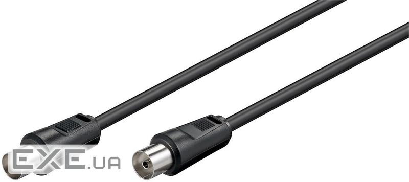 Кабель Goobay антенний-подовжувач RF: Coaxial M/F 15.0m,75 Ohm D=5.0mm (75.05.0912-18)