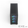 Корпус ATX без БЖ, чорний, з загартованим cклом Pop 2 Air Black TG RGB FRACTAL DESIG (FD-C-POA2A-03)