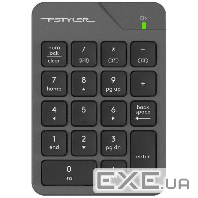 Нампад A4TECH Fstyler FBK21C Smoky Gray (FBK21C (Smoky Grey))