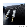 Кабель мультимедійний 3.5mm M to 3.5mm M 3.0m Black HOCO (6942007631235)