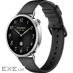 Смарт-годинник Xiaomi Watch S4 41mm Fluororubber Strap Чорний BHR07VRGL (1168292)