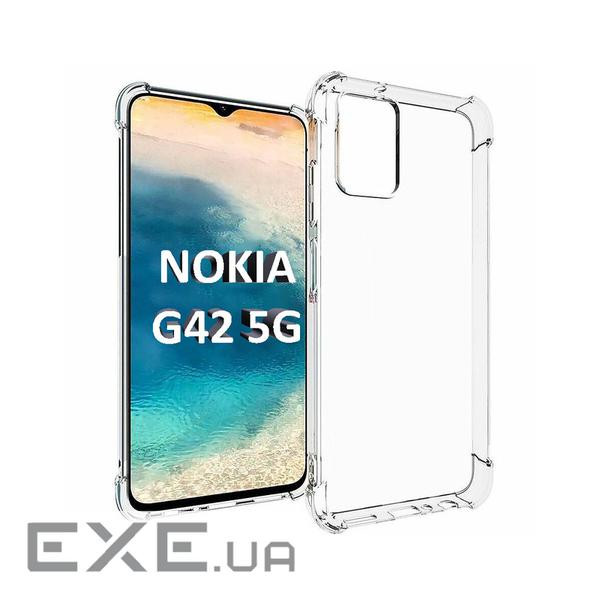 Чохол до мобільного телефона BeCover Anti-Shock Nokia G42 5G Clear (710487)