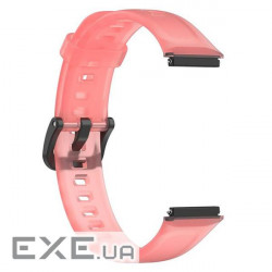 Ремінець BeCover Crystal Style для Huawei Band 7/Honor Band 7 Red (709431)