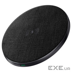 Зарядний пристрій Armorstandart Wireless Charging Resolute Power AWC-47 Round 15W Black (ARM73179)