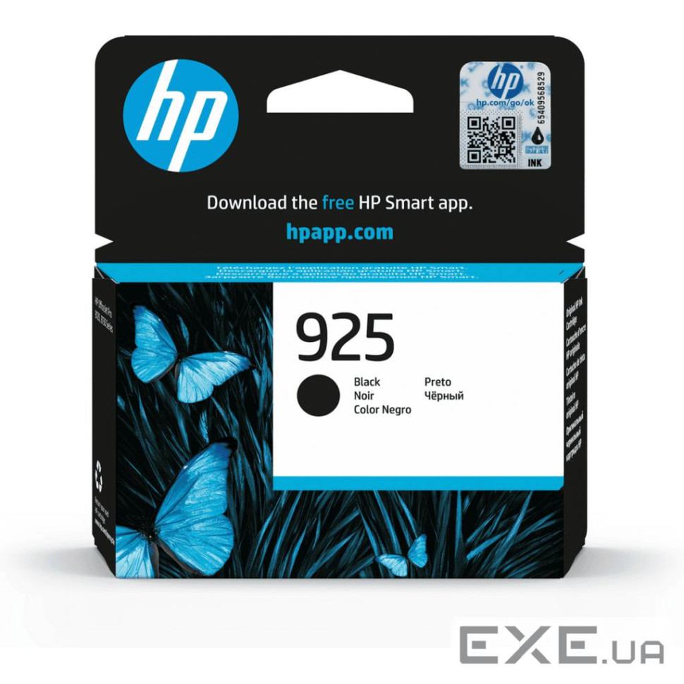 Картридж HP 925 Black 500ст (4K0V9PE)