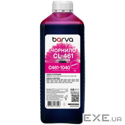 Чорнило Barva Canon CL-461 1 л, special, magenta (C461-1040)