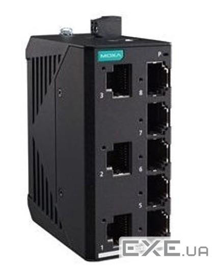 Некерований Gigabit Ethernet комутатор Industrial Entry-Level Unmanaged Gigabit (EDS-G2008-EL-T)