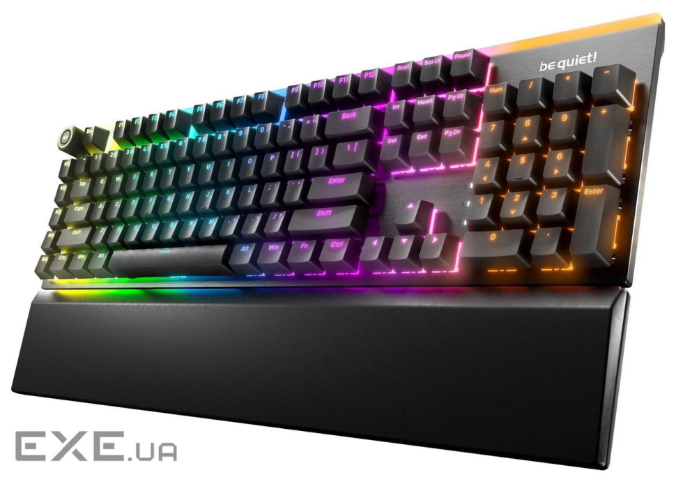 Клавіатура Be Quiet! Light Mount Silent Linear Mechanical Switches (BT003US) Black